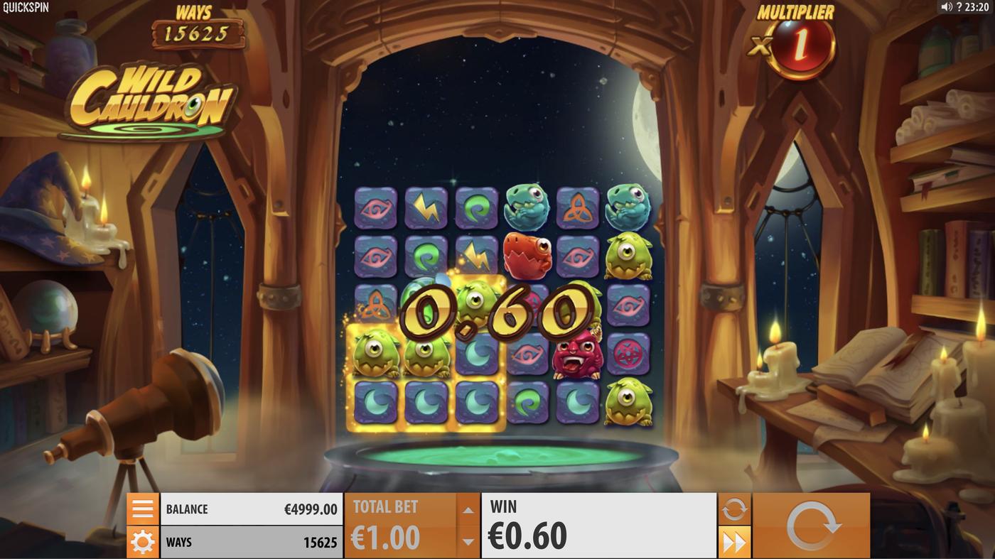 Wild Cauldron: image of winning