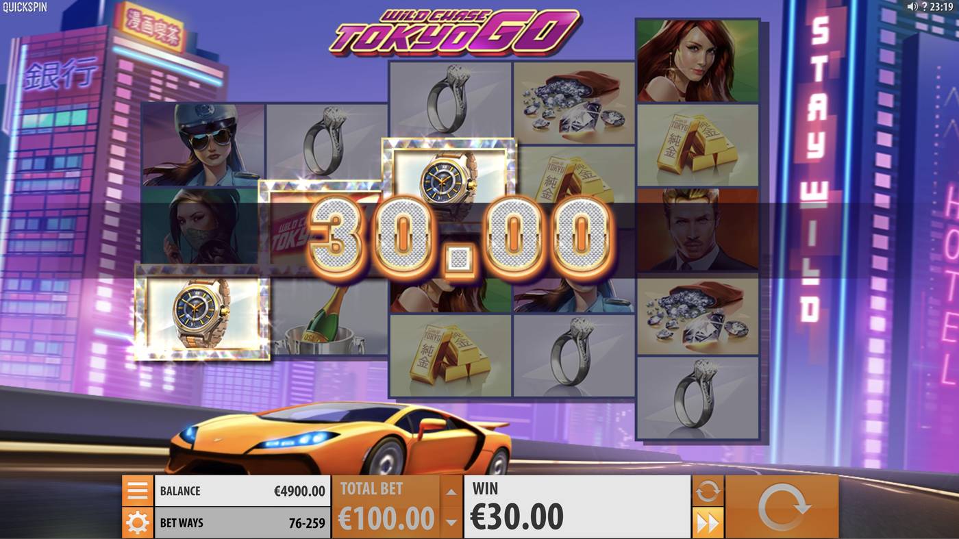 Wild Chase: Tokyo Go: image of winning