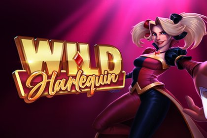 Wild Harlequin Online Slot Logo