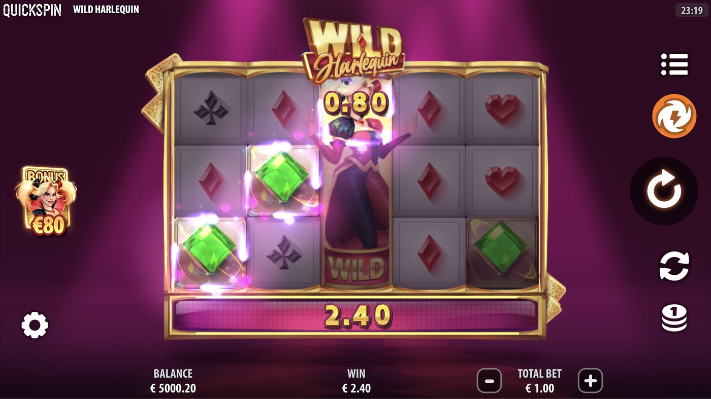 Wild Harlequin: image of winning