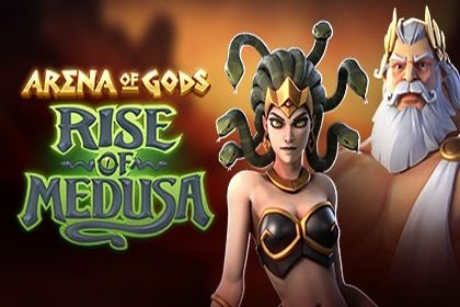 Arena of Gods - Rise of Medusa Online Slot Logo