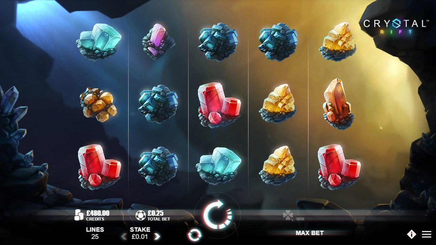 Crystal Rift: image of main menu