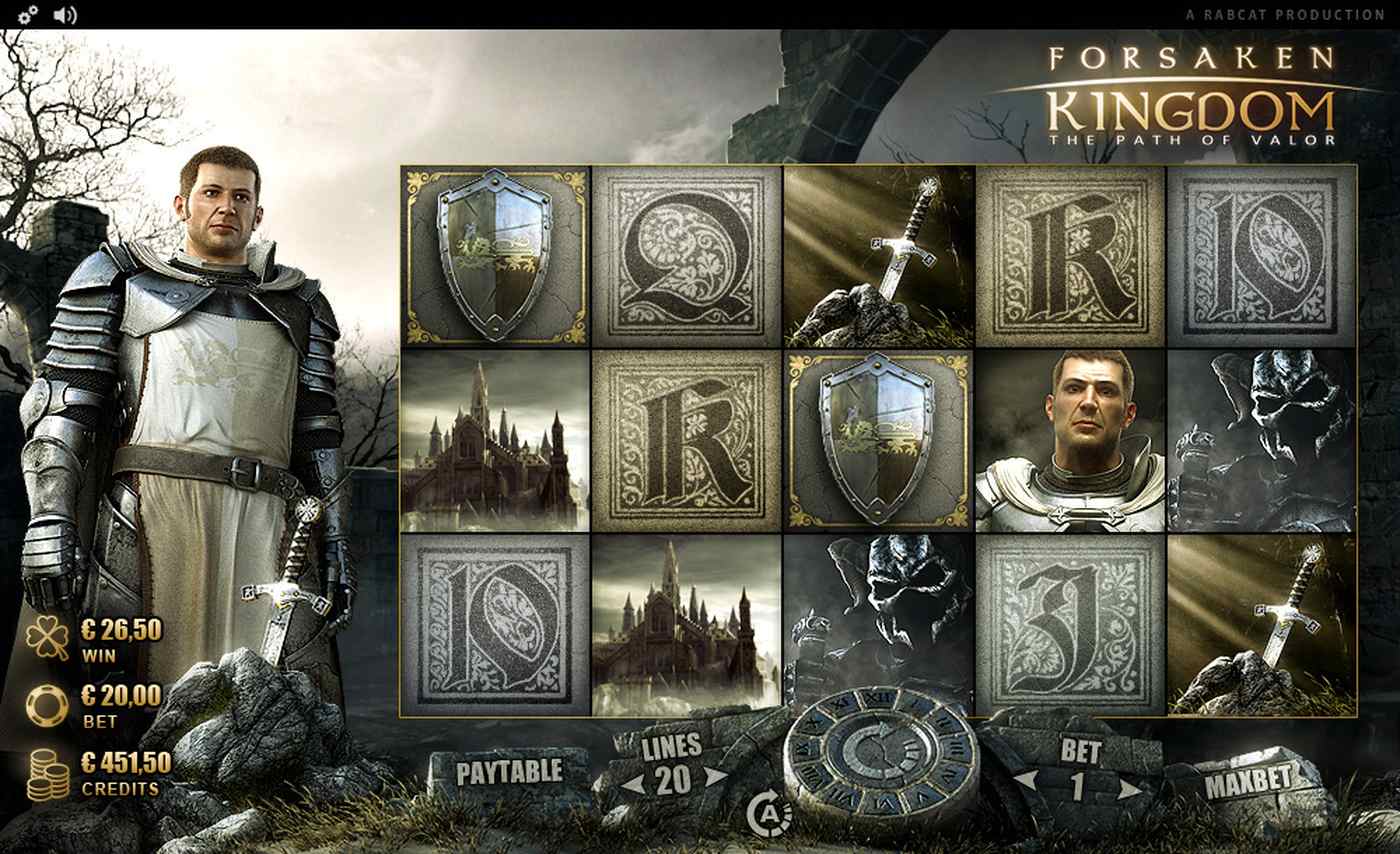 Forsaken Kingdom: image of main menu