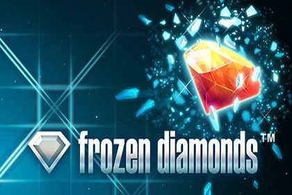 Frozen Diamonds Online Slot Logo