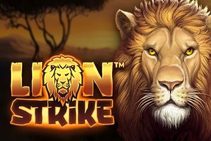 Lion Strike Online Slot Logo