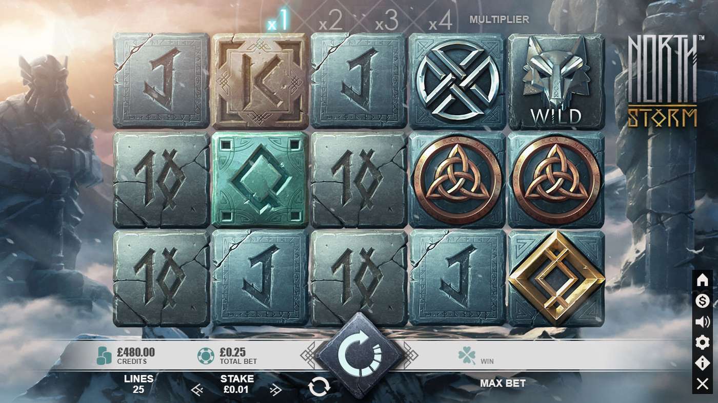 North Storm: image of main menu
