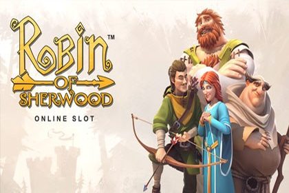 Robin of Sherwood Online Slot Logo