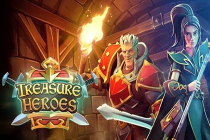 Treasure Heroes Online Slot Logo