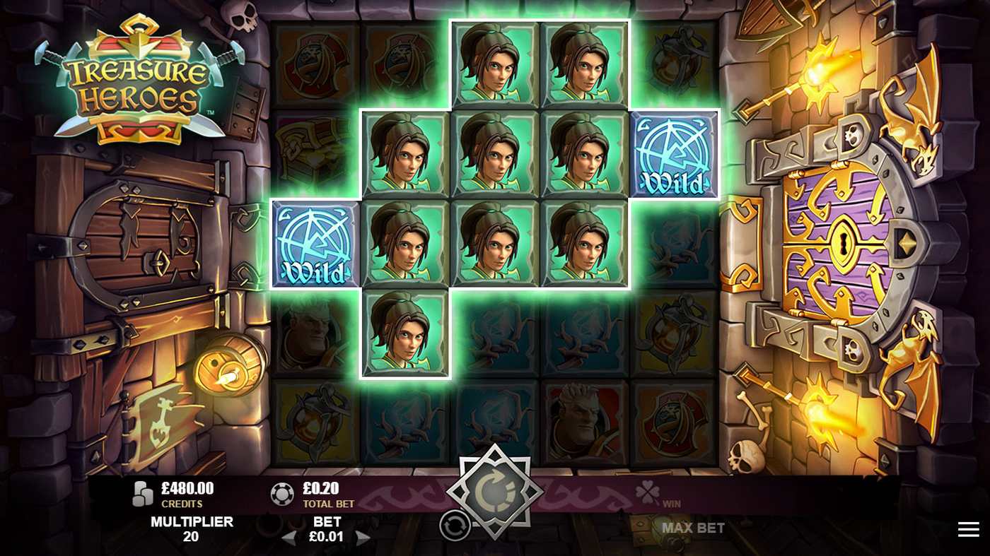 Treasure Heroes: image of winning