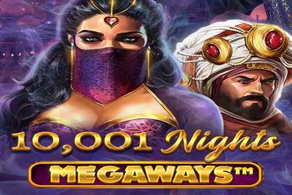 10,001 Nights Megaways Online Slot Logo