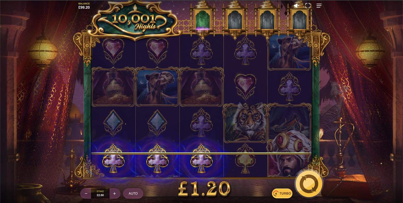 10,001 Nights: image of winning