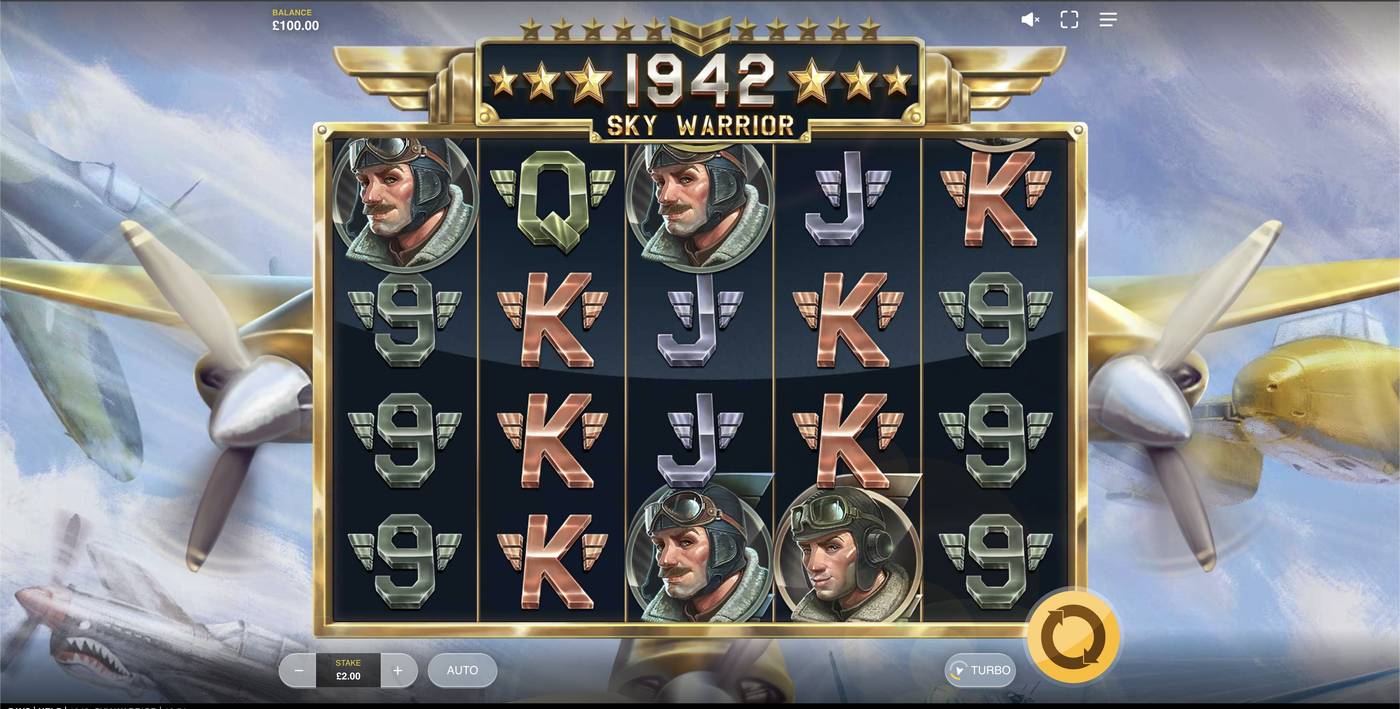 1942: Sky Warrior: image of main menu