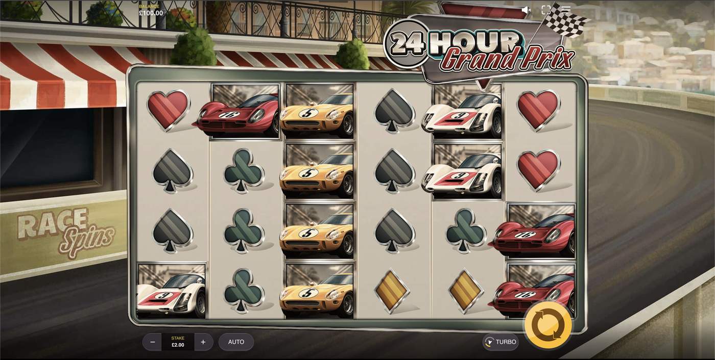 24 Hour Grand Prix: image of main menu