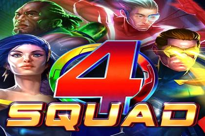 4 Squad Online Slot Logo