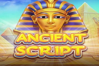 Ancient Script Online Slot Logo
