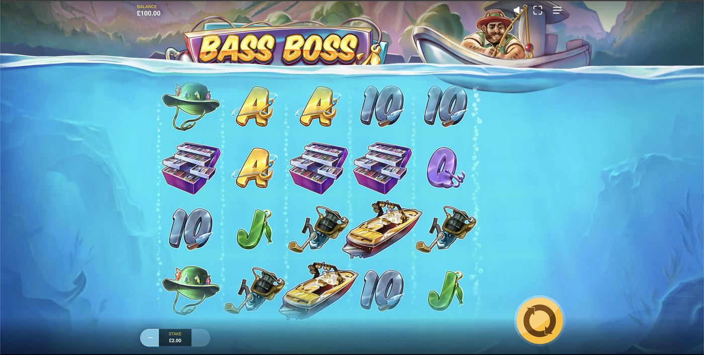Bass Boss: image of main menu
