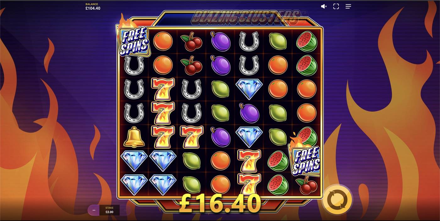 Blazing Clusters: image of winning