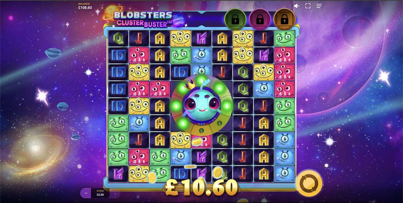Blobsters Clusterbuster: image of winning