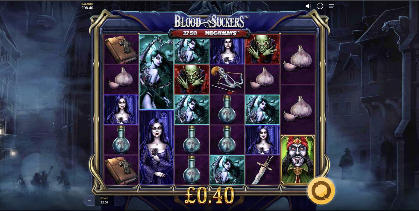 Blood Suckers Megaways: image of winning