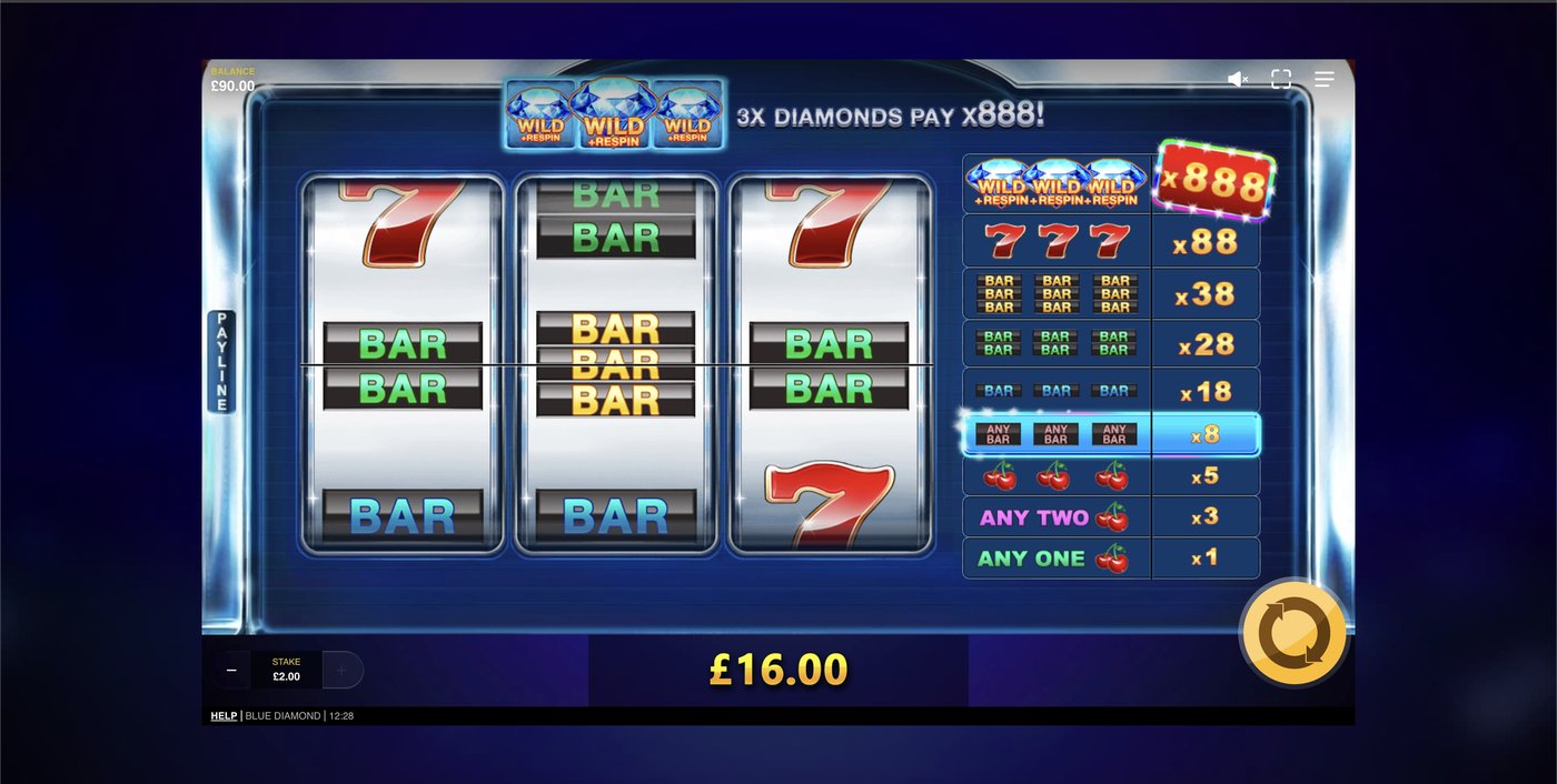 Blue Diamond: image of winning