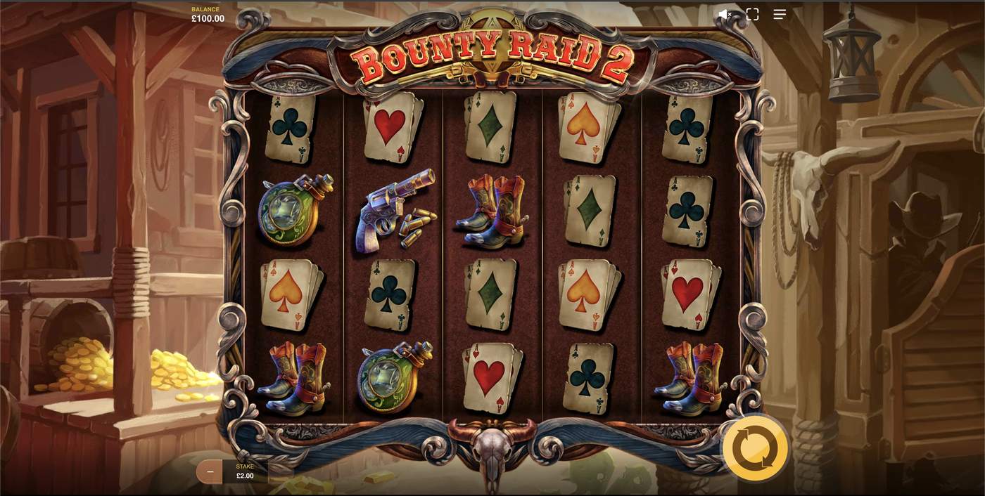 Bounty Raid 2: image of main menu
