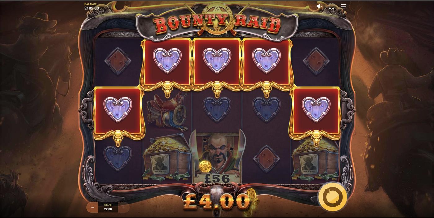 Bounty Raid: image of winning