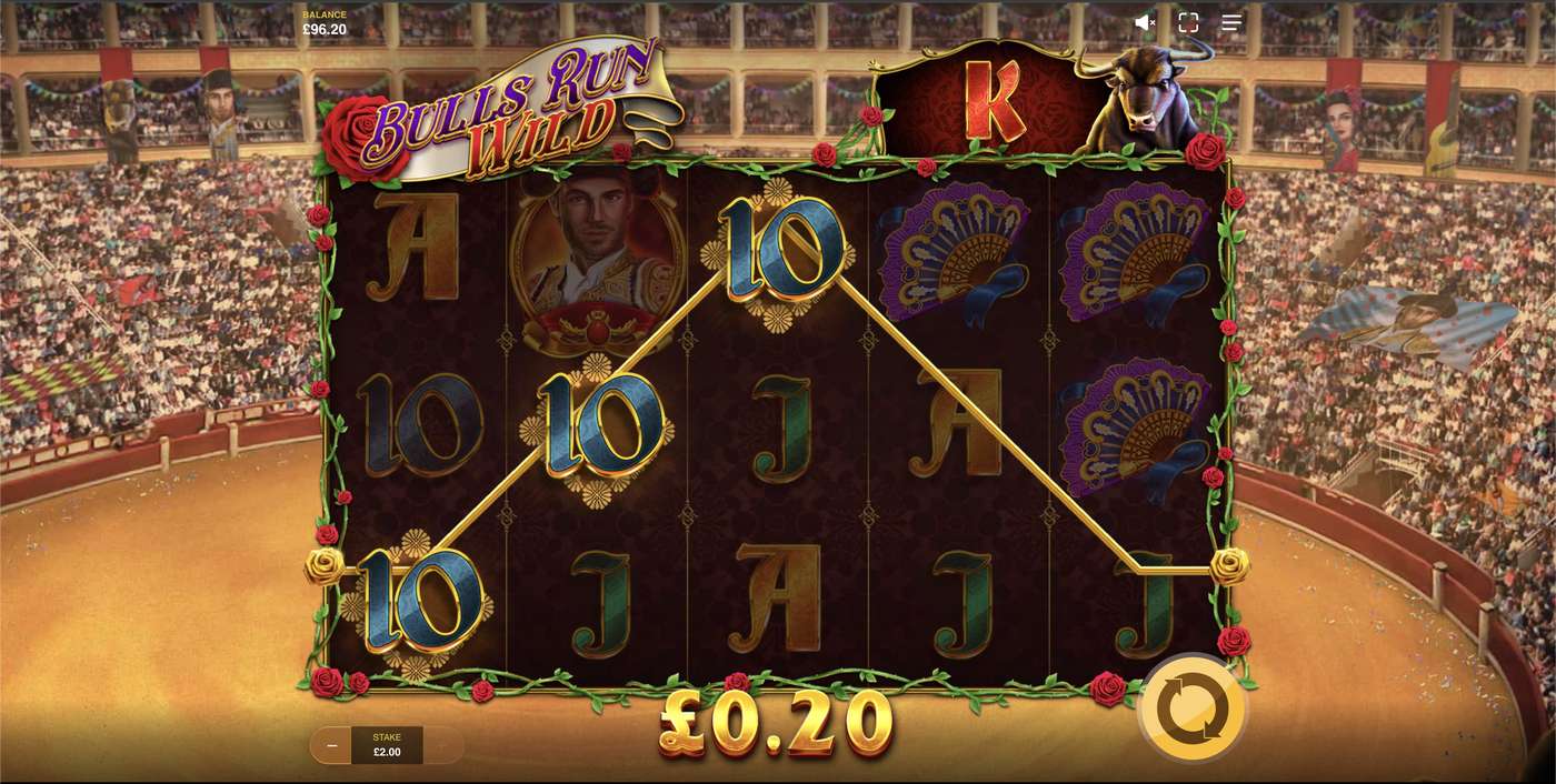 Bulls Run Wild: image of winning