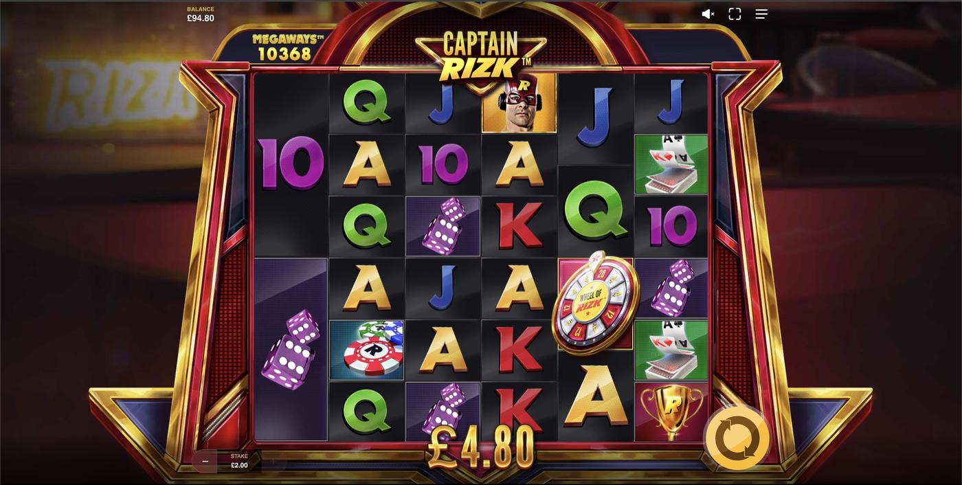 Captain Rizk Megaways: image of winning