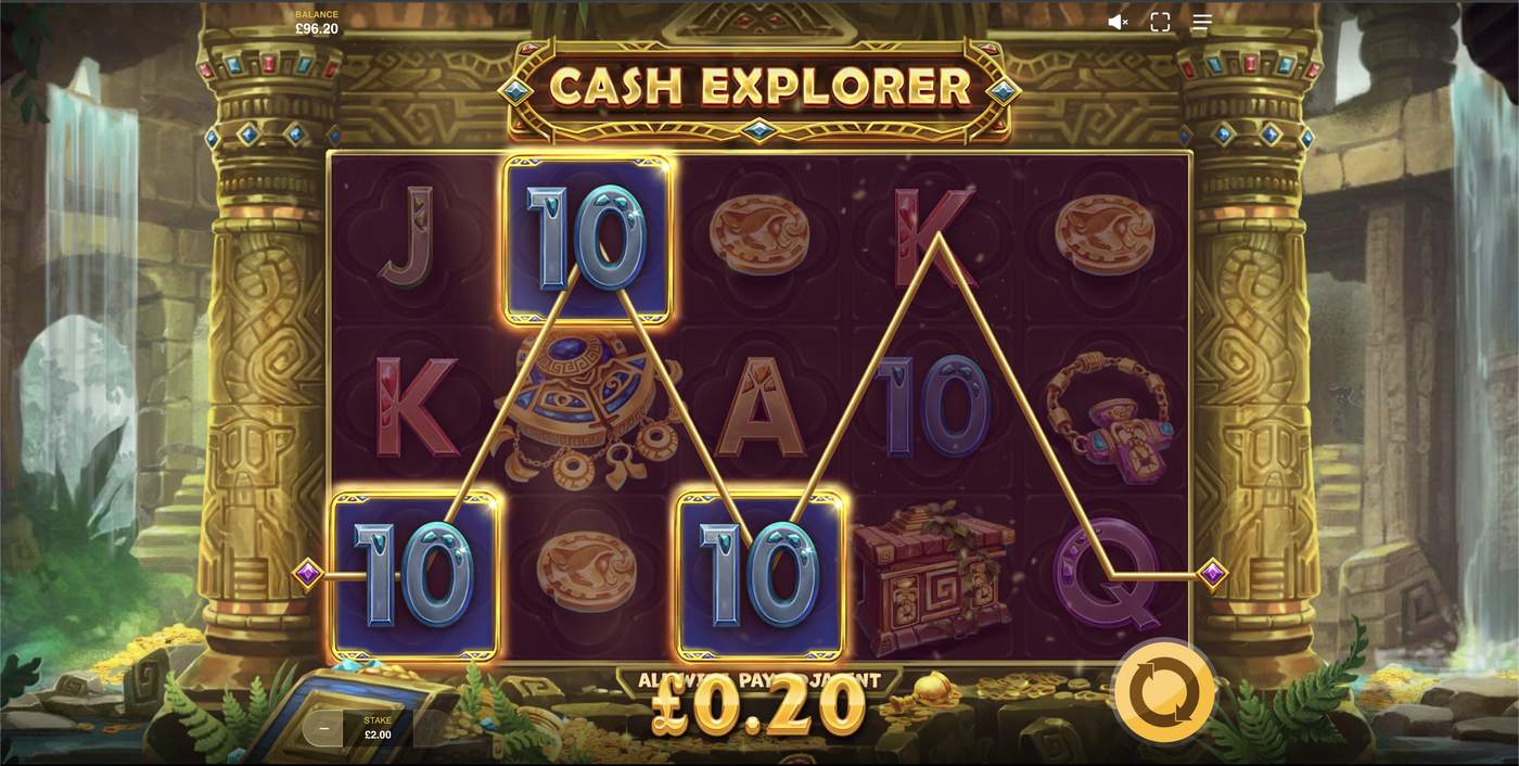 Cash Explorer: image of winning