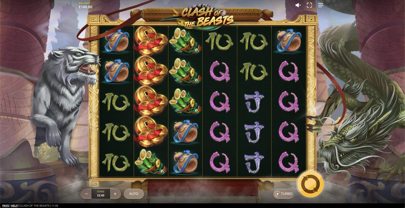 Clash Of The Beasts: image of main menu