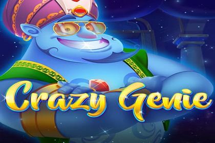 Crazy Genie Online Slot Logo