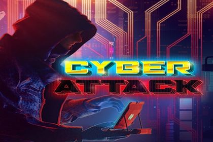 Cyber Attack Online Slot Logo