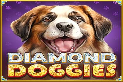Diamond Doggies Online Slot Logo