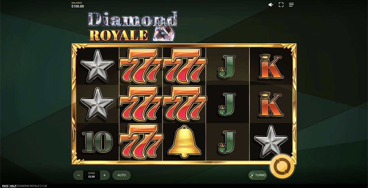 Diamond Royale: image of main menu