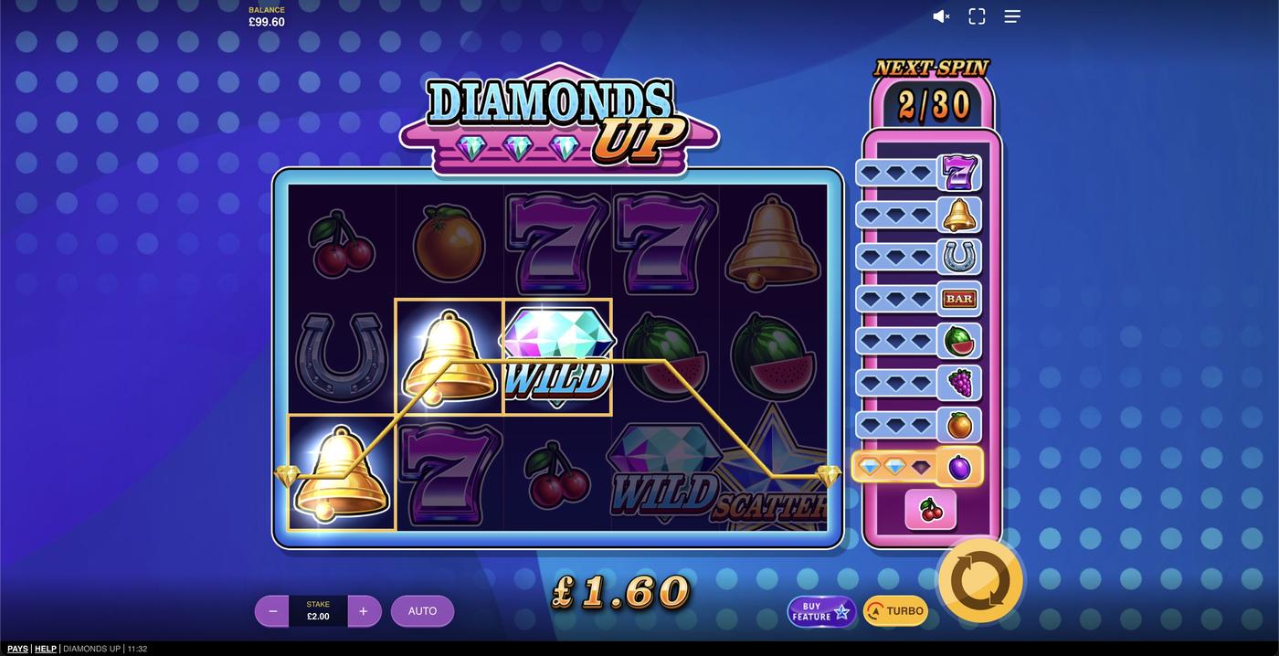Diamonds Up: image of winning