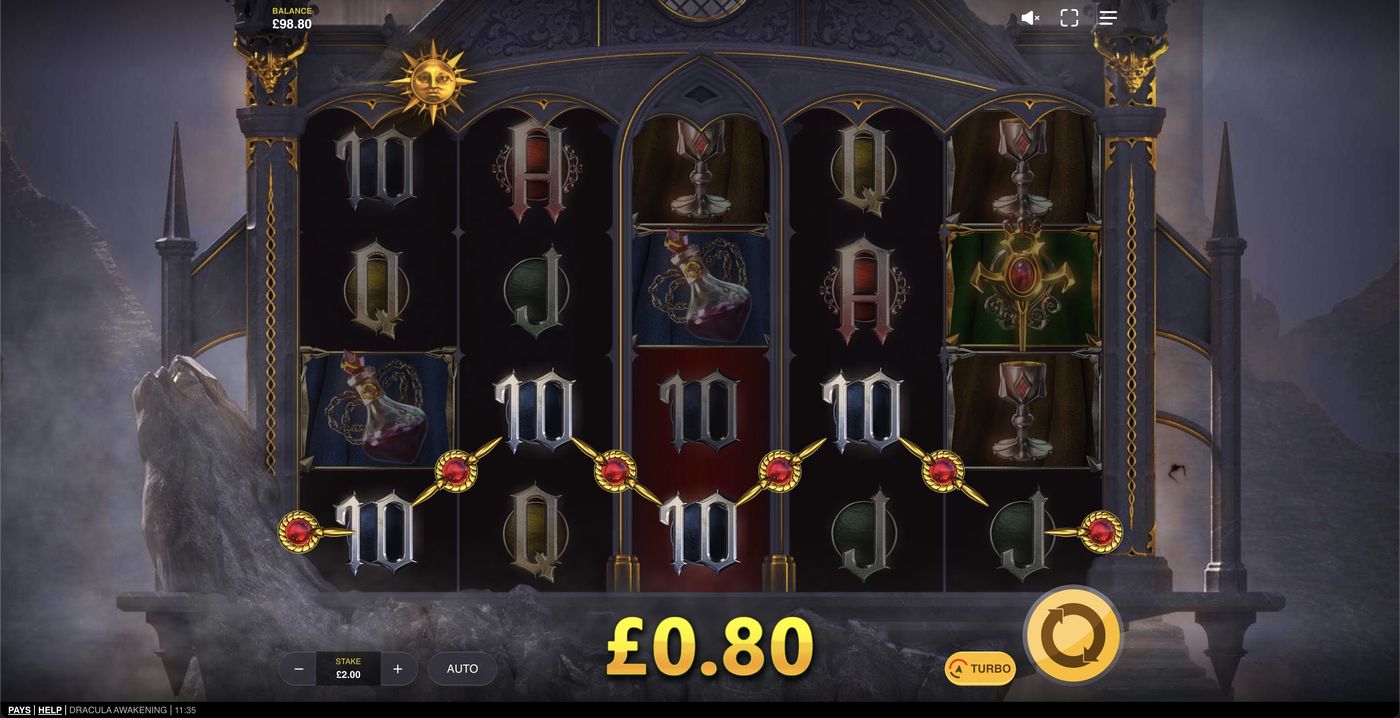 Dracula Awakening: image of winning
