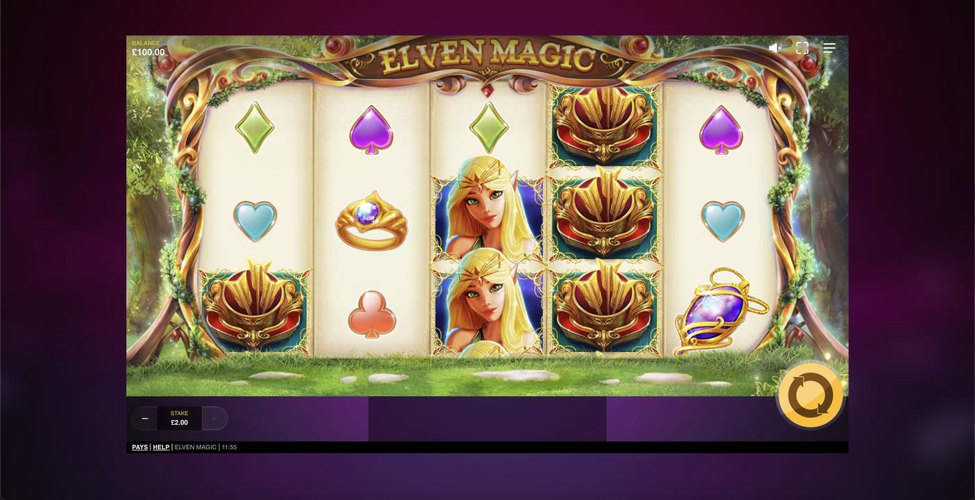 Elven Magic: image of main menu