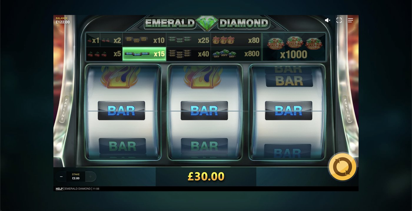Emerald Diamond: image of winning