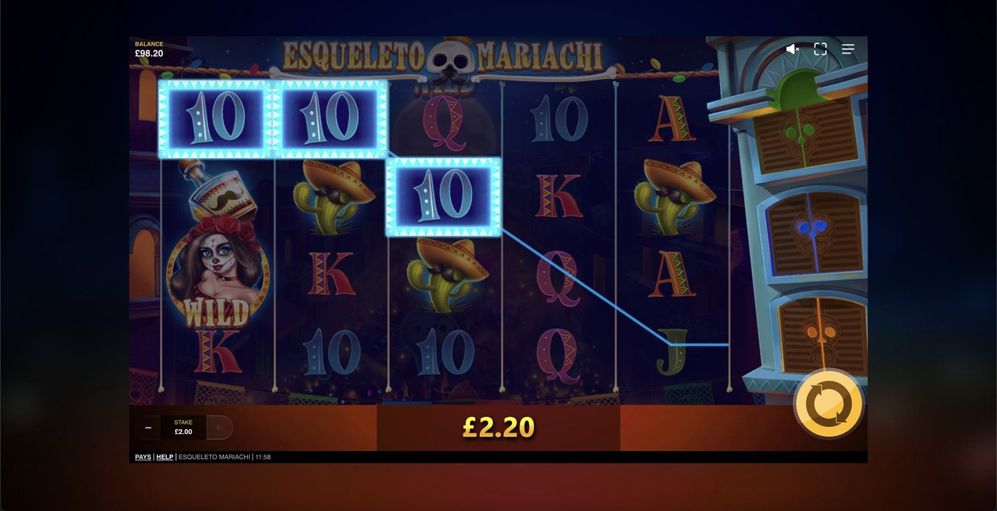 Esqueleto Mariachi: image of winning