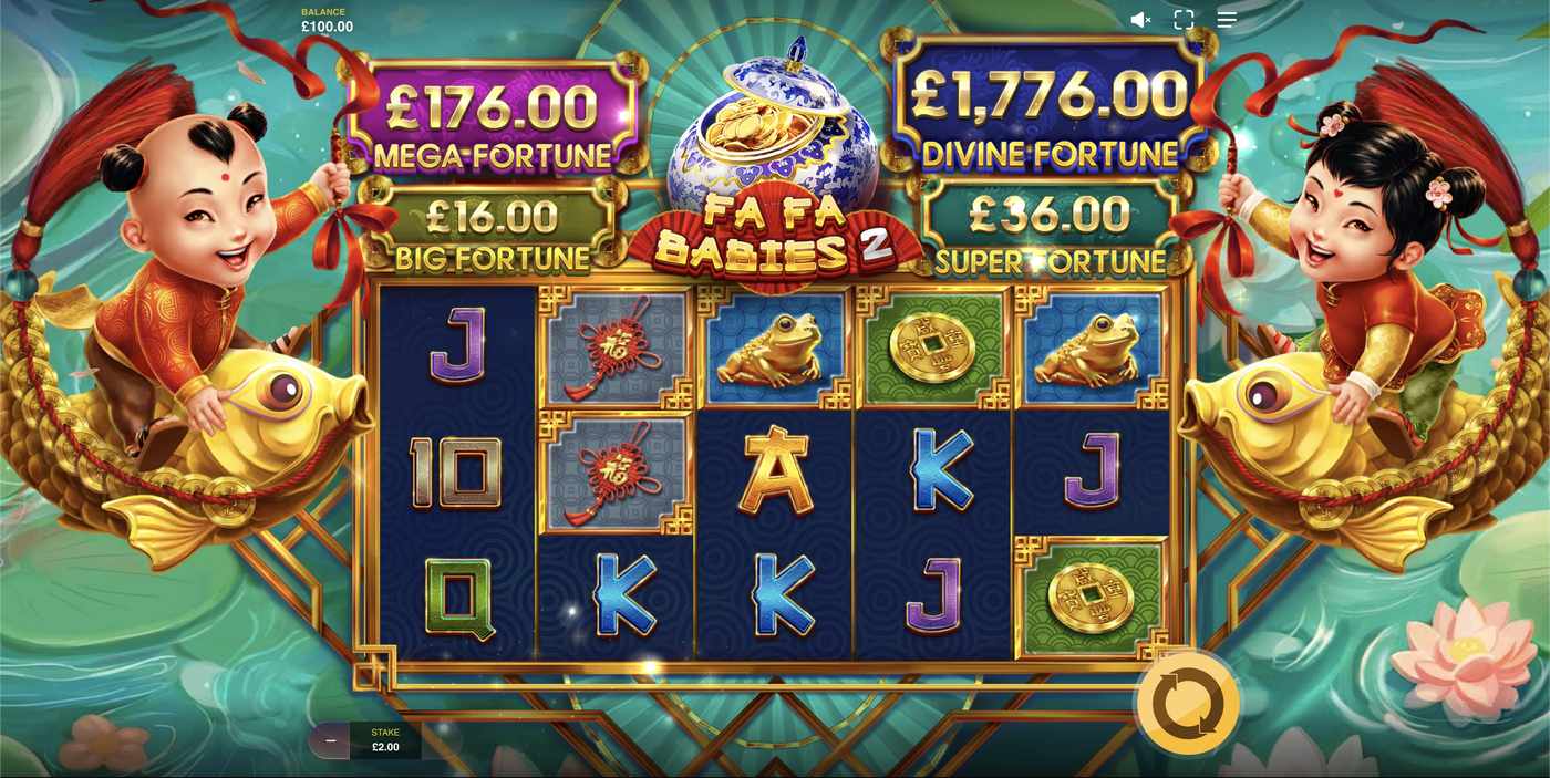 Fa Fa Babies 2: image of main menu