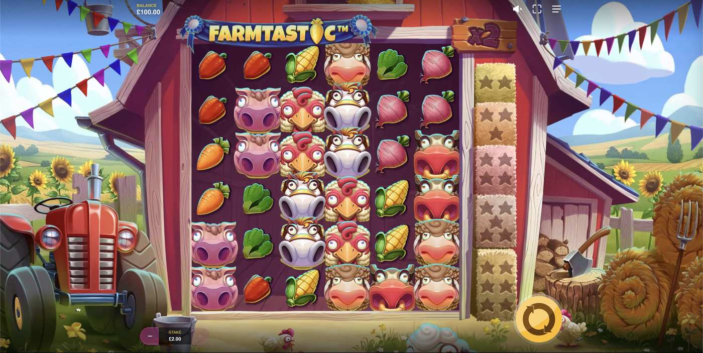 Farmtastic: image of main menu