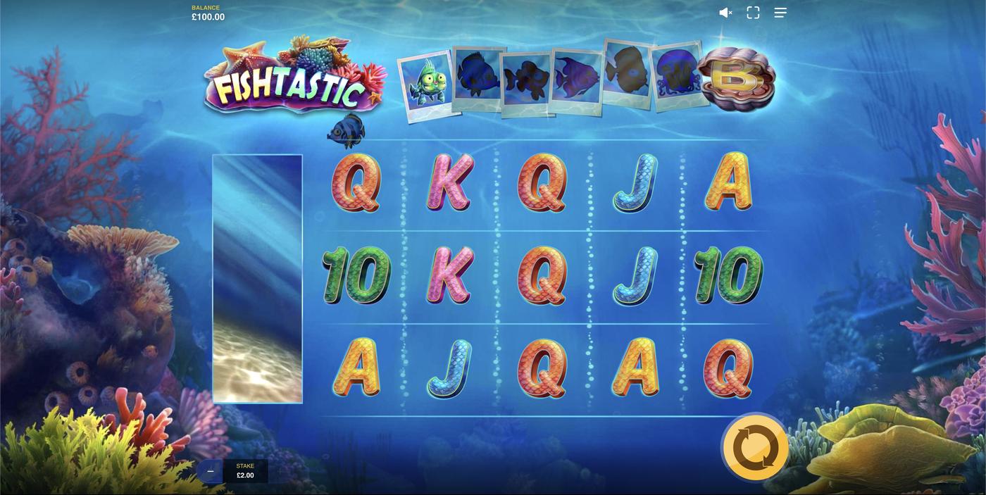 Fishtastic: image of main menu