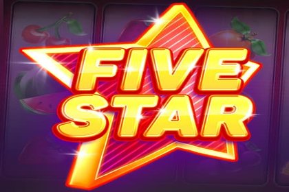Five Star Online Slot Logo