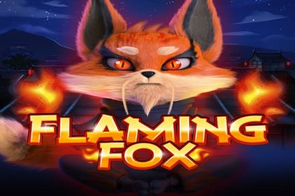 Flaming Fox Online Slot Logo