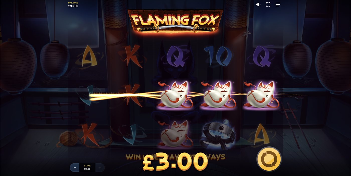 Flaming Fox: image of winning