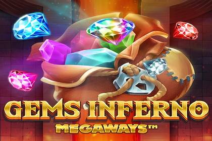 Gems Inferno Megaways Online Slot Logo