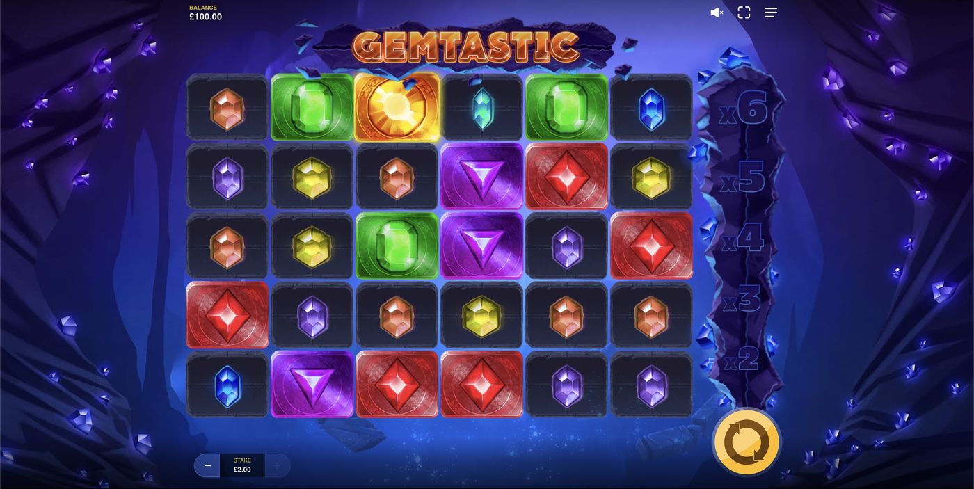 Gemtastic: image of main menu