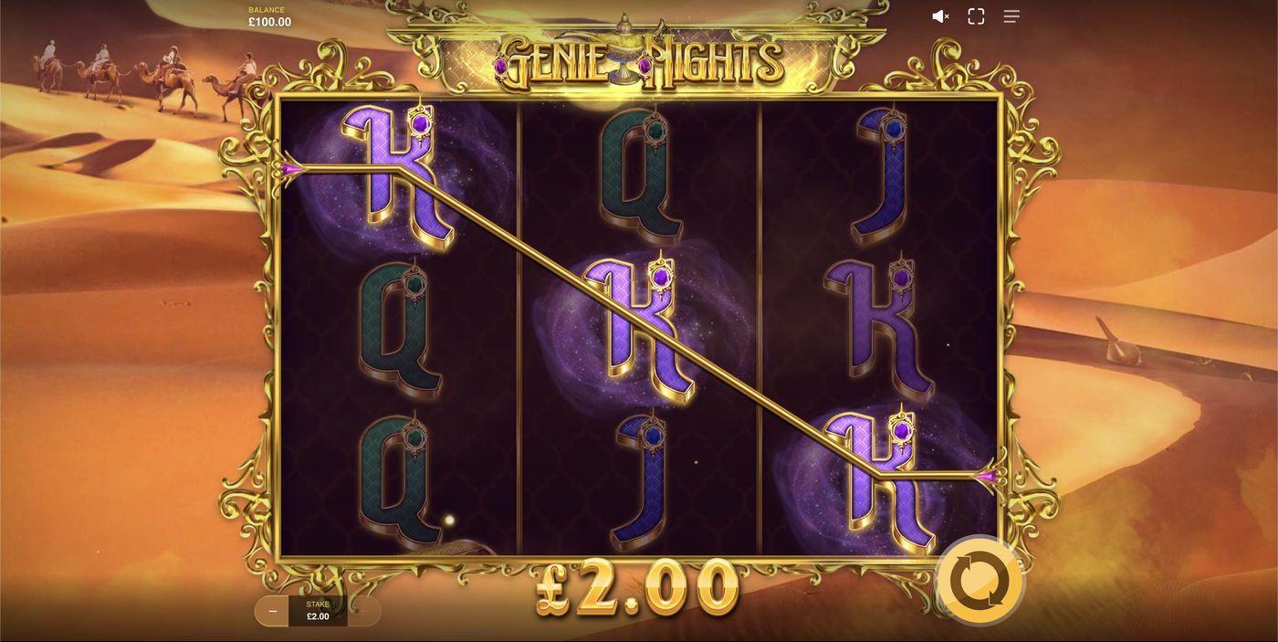 Genie Nights: image of winning