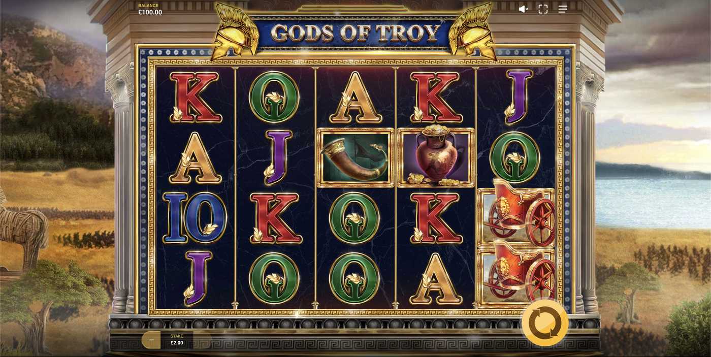 Gods Of Troy: image of main menu