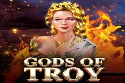 Gods Of Troy Online Slot Logo